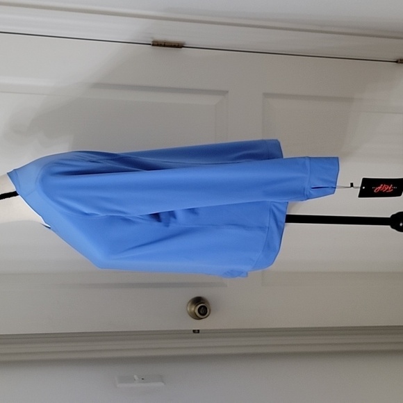 TGP The Gym People Size L Sea Blue Long Sleeve Athletic Top, NEW with Tag - Picture 3 of 15